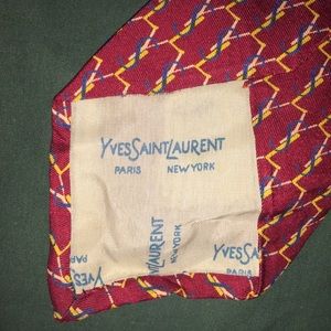 Vintage Yves  Saint Laurent silk